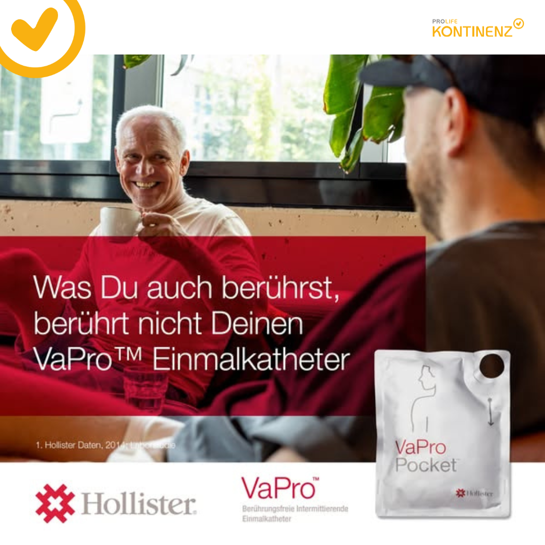 Sicher katheterisieren mit VaPro