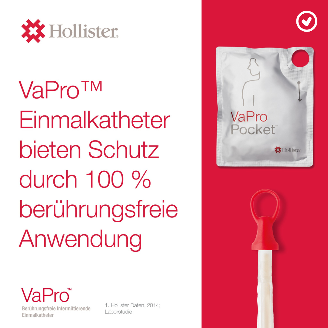 Sicher katheterisieren mit VaPro Abb. 2