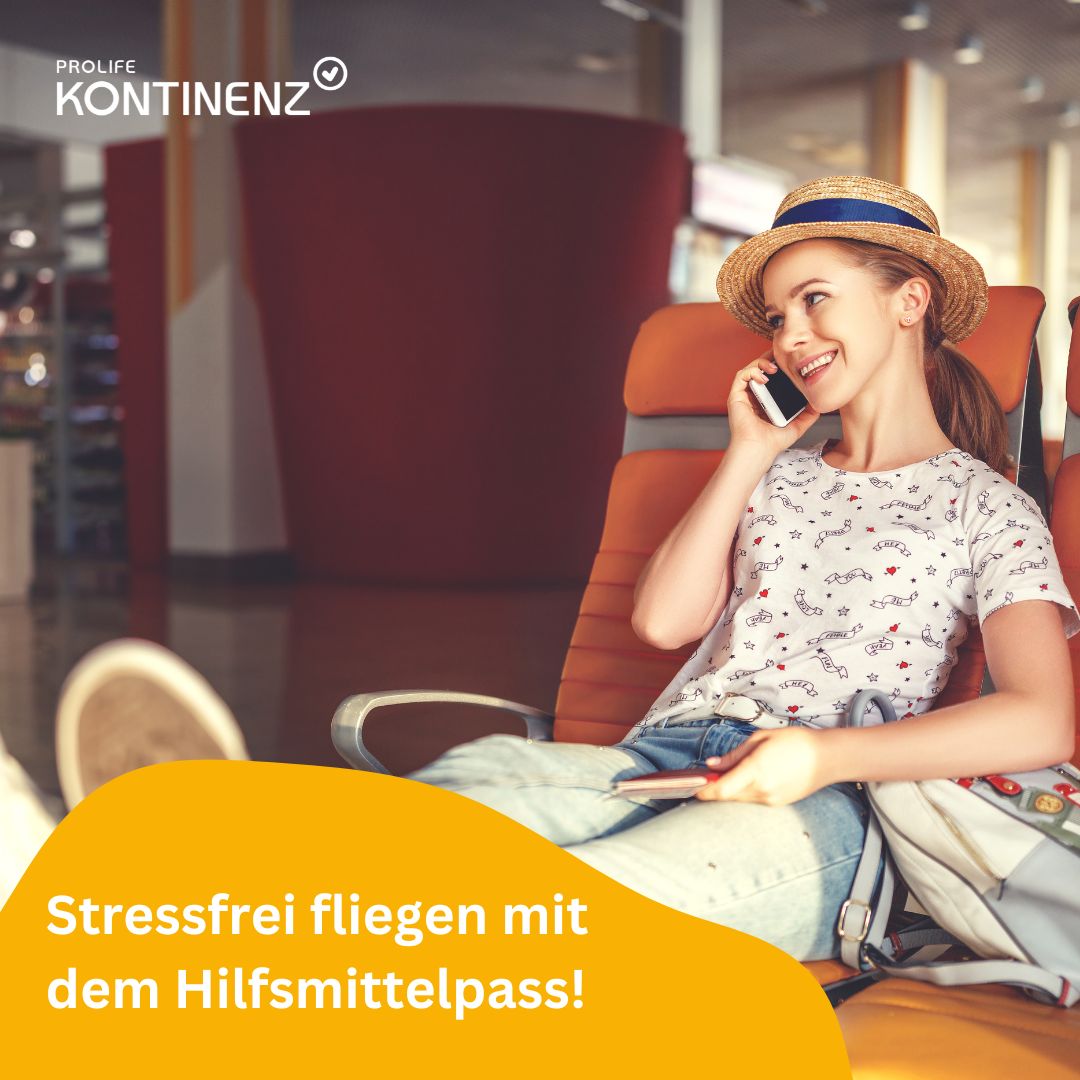 Fliegen mit dem Hilfsmittelpass