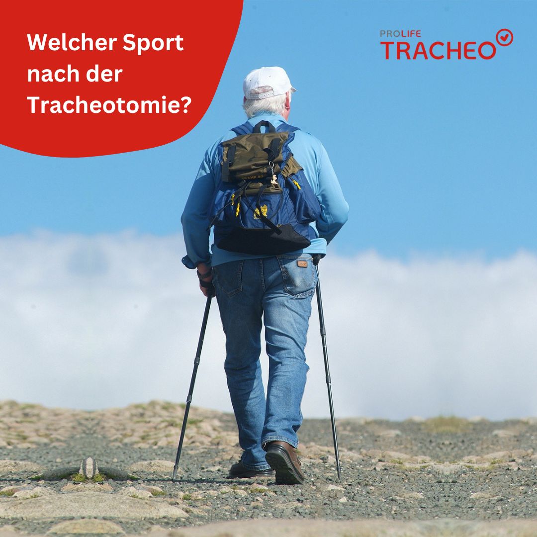 Wanderung nach Tracheotomie