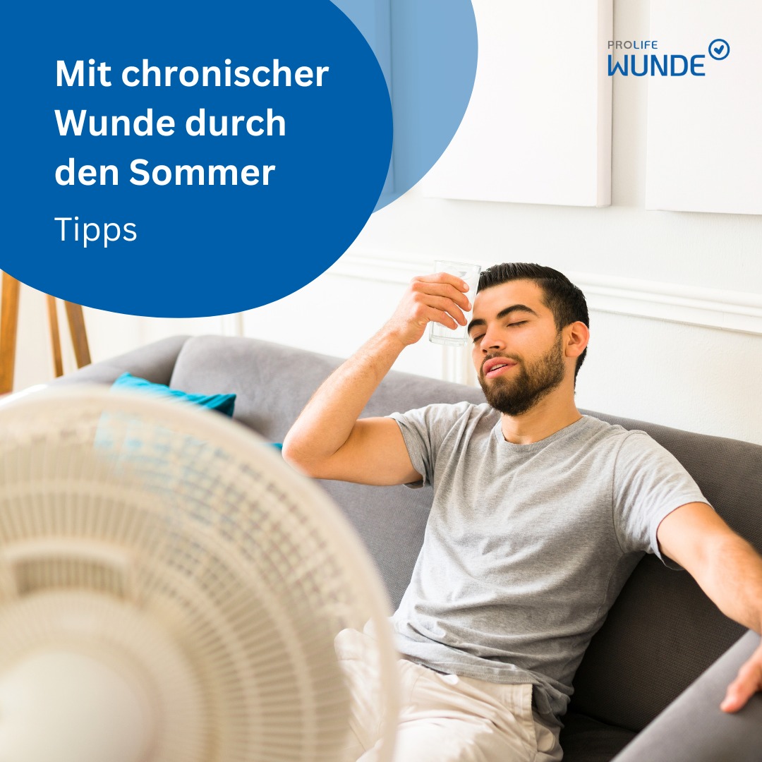 Chronische Wunde Sommer