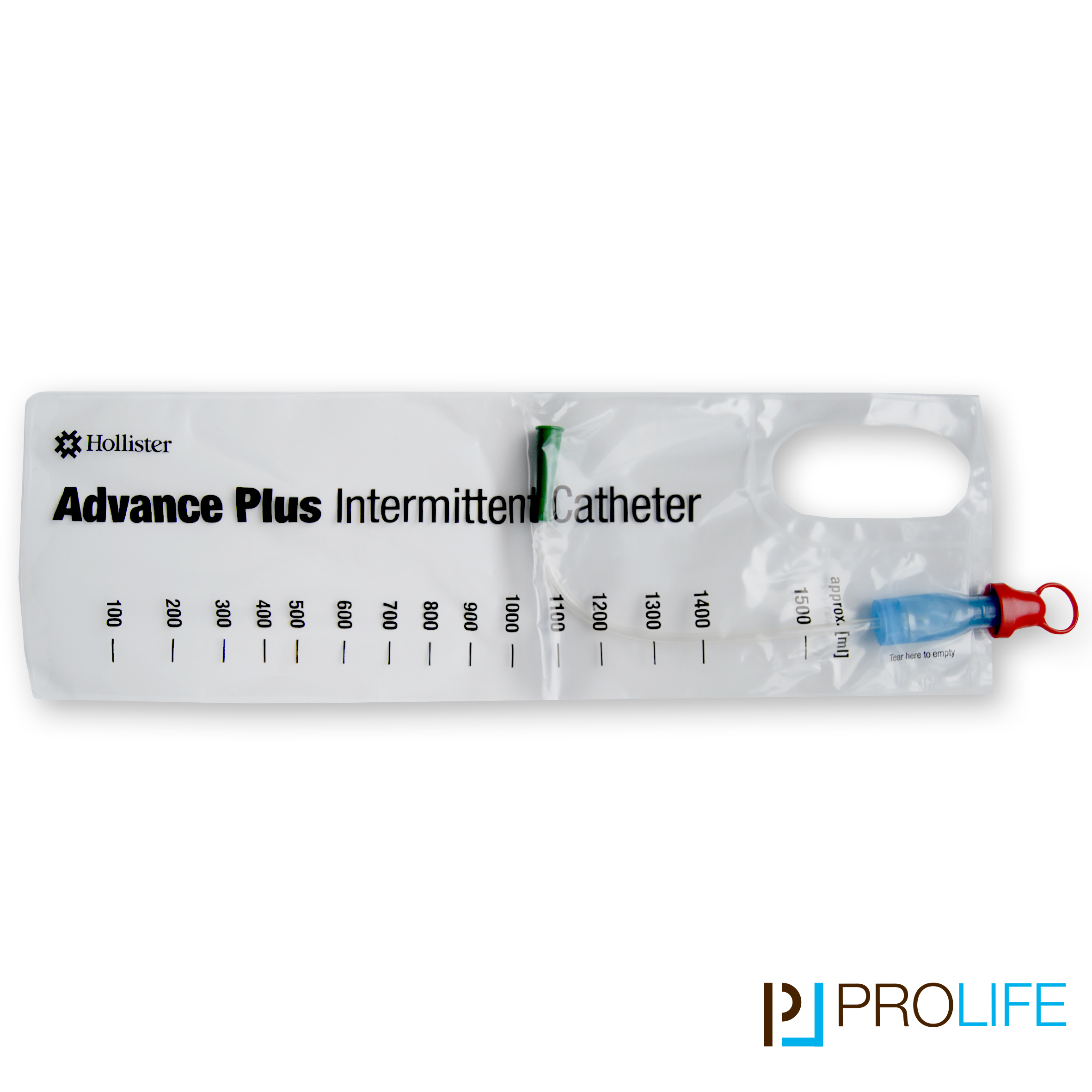 Hollister Advance Plus intermittierender Katheter mit Messskala