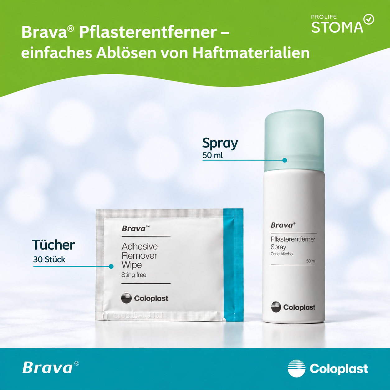 Brava Pflasterentferner