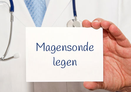 Magensonde legen