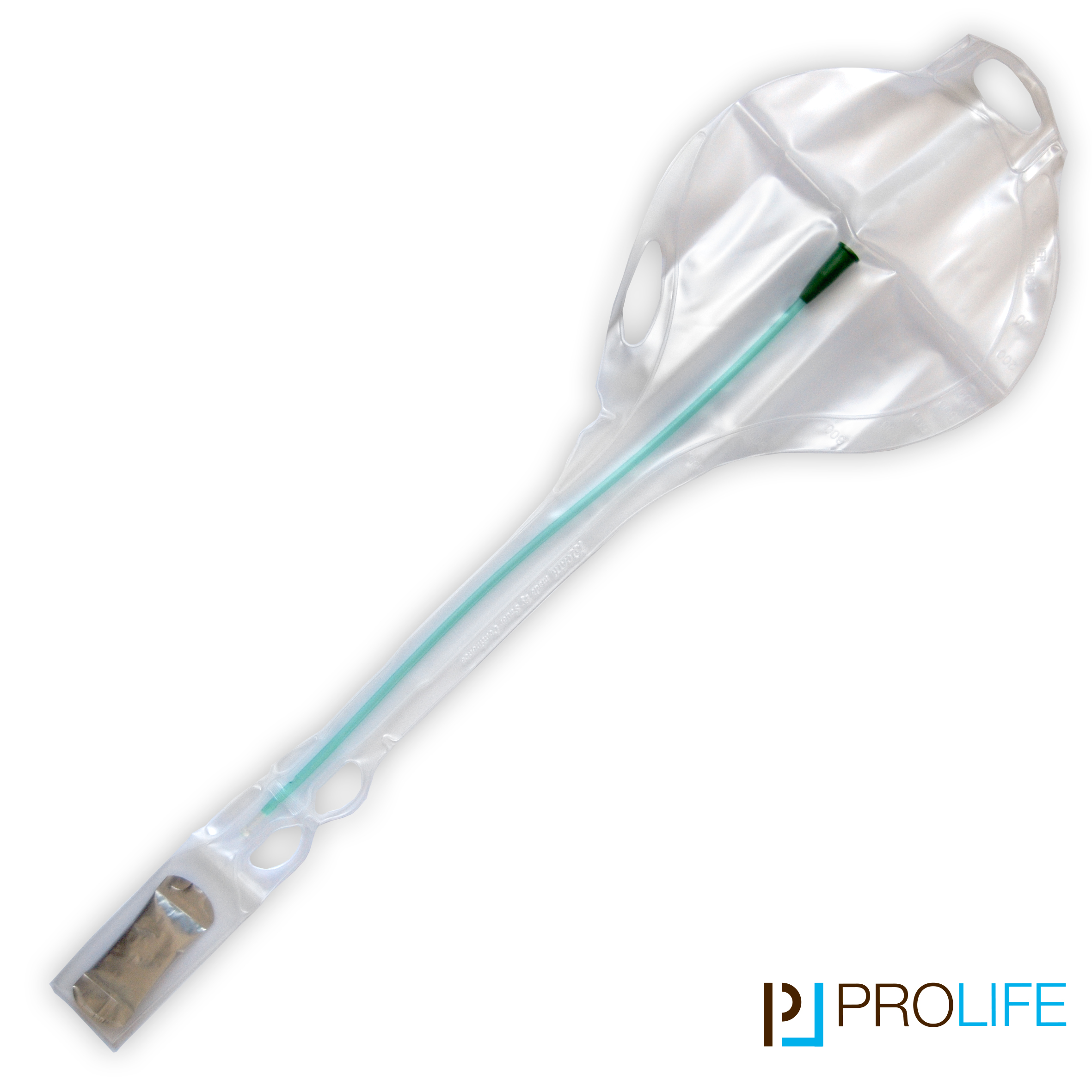 Transurethraler Einmalkatheter IQ-Cath mit transparentem Beutel