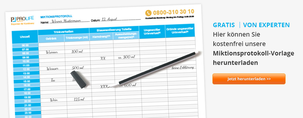 Miktionsprotokoll (Download als PDF-Datei)