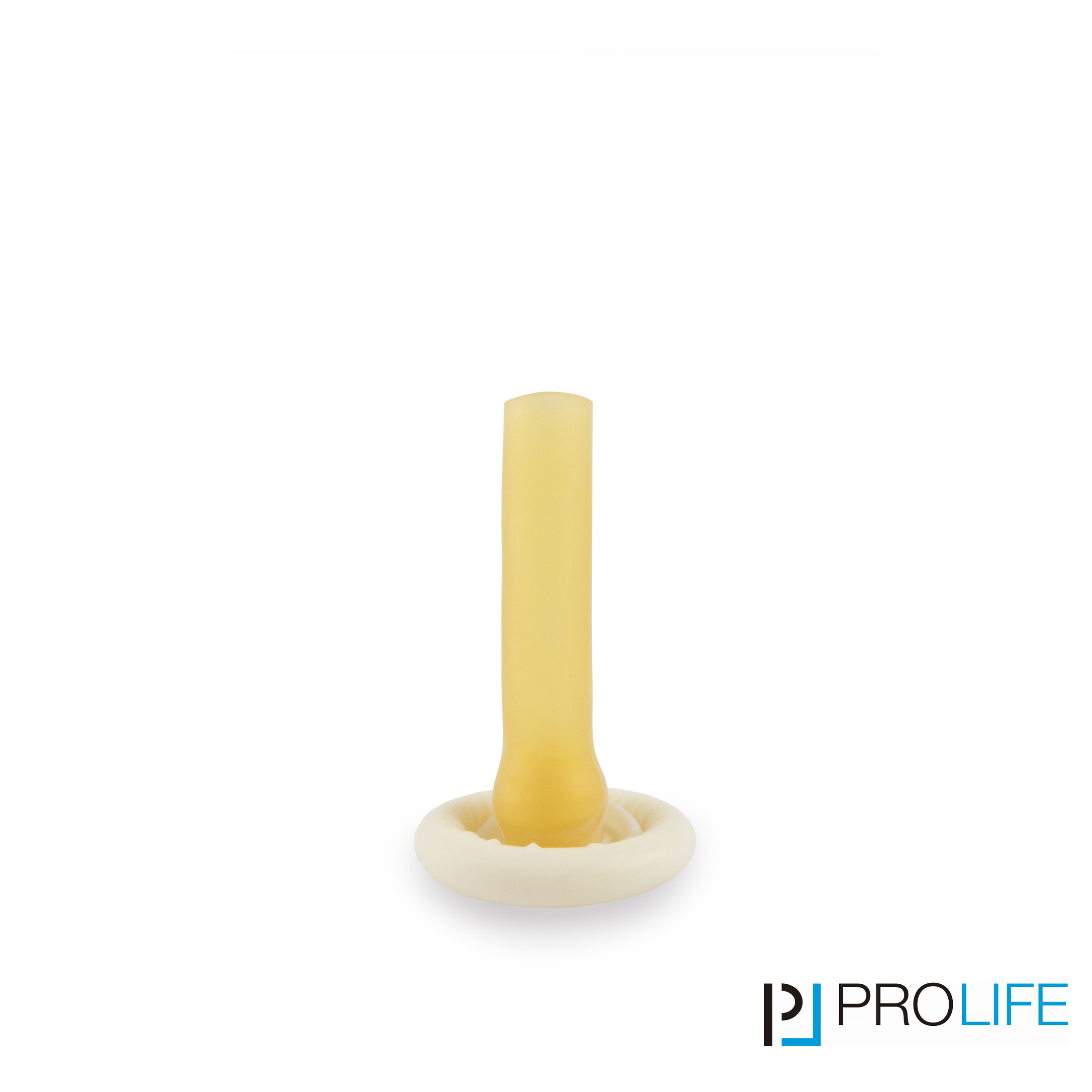 Latex-Kondomurinal von Sauer, frontalansicht