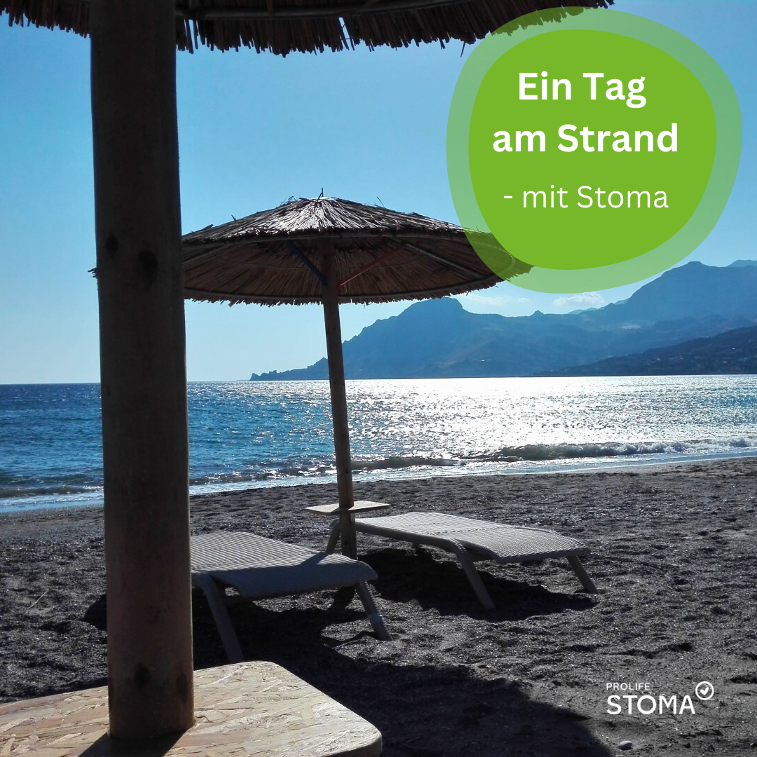 Ein Tag am Strand mit Stoma
