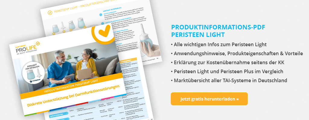 Teaser Peristeen Light Broschüre