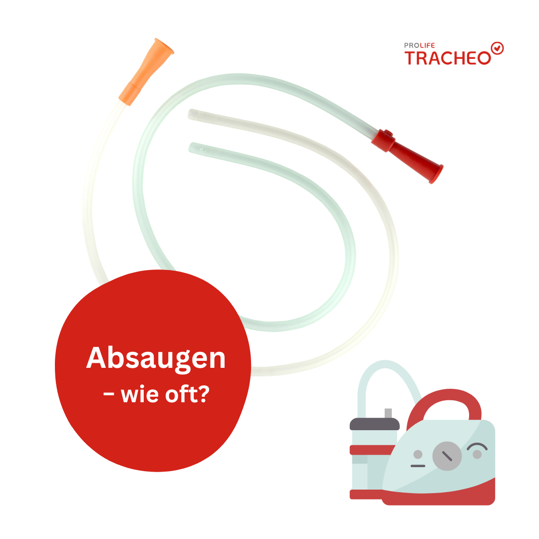 Trachea Absaugset mit Häufigkeitsfrage