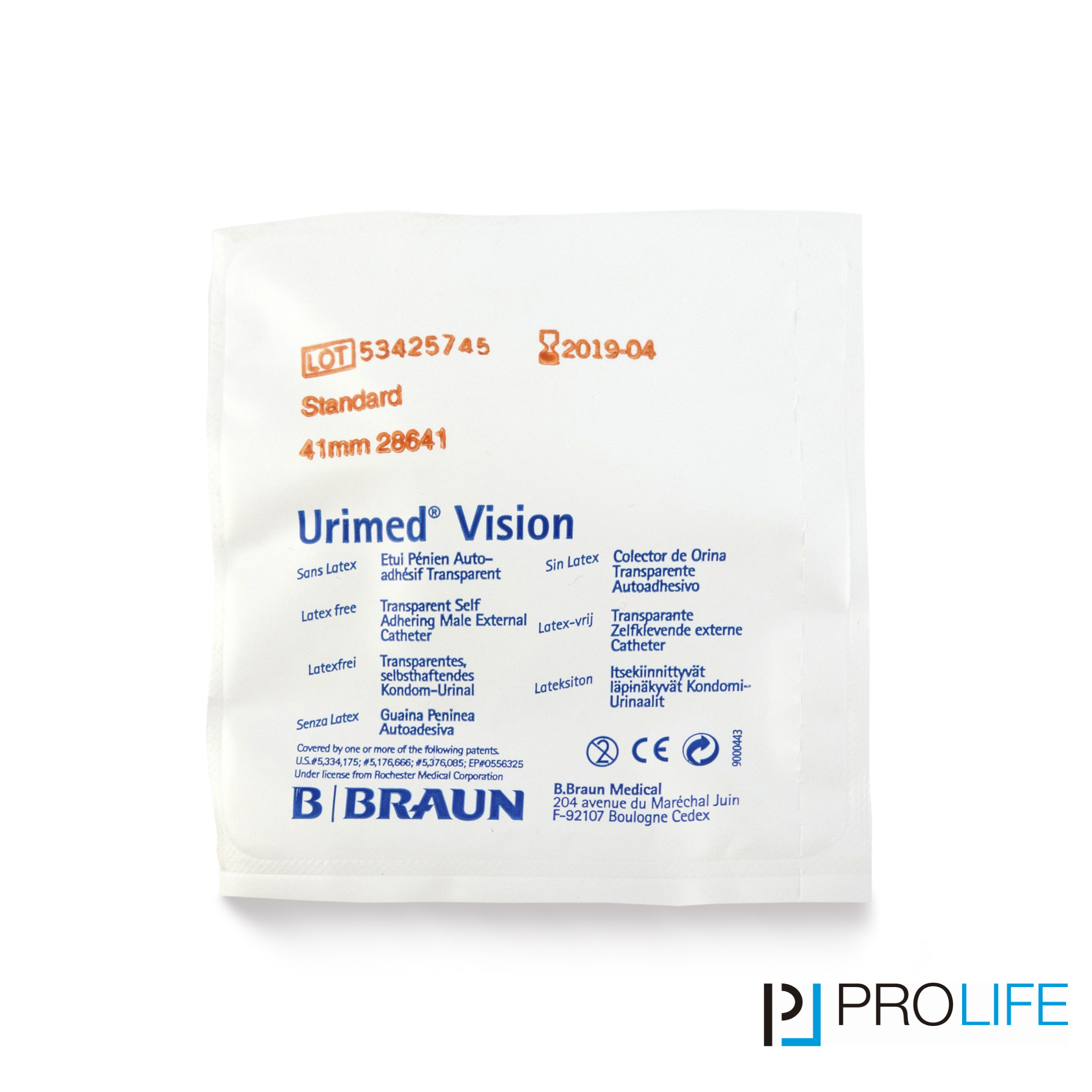 Kondomurinal URIMED Vision standard